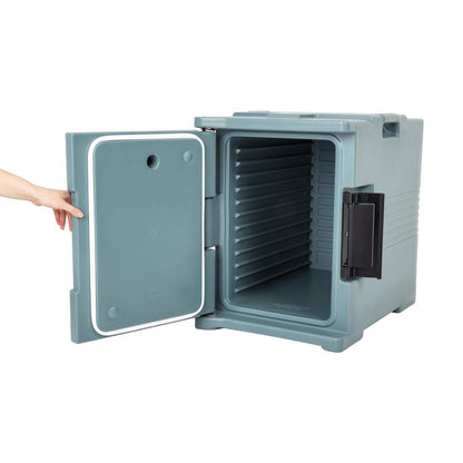 Cambro Front Loading Ultra Camcart UPC400 Slate - Blue • PAS-CT429