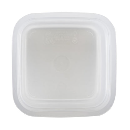 Cambro Fresh Pro Mini Square Polypropylene Container Translucent - 473ml • PAS-CU134