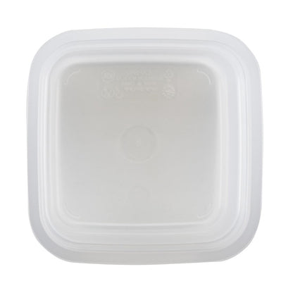 Cambro Fresh Pro Mini Square Polypropylene Container Translucent - 473ml • PAS-CU134