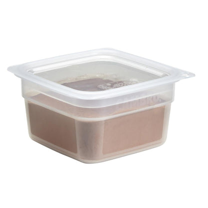 Cambro Fresh Pro Mini Square Polypropylene Container Translucent - 473ml • PAS-CU134