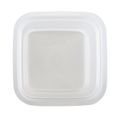 Cambro Fresh Pro Mini Square Polypropylene Container Translucent - 946ml • PAS-CU135