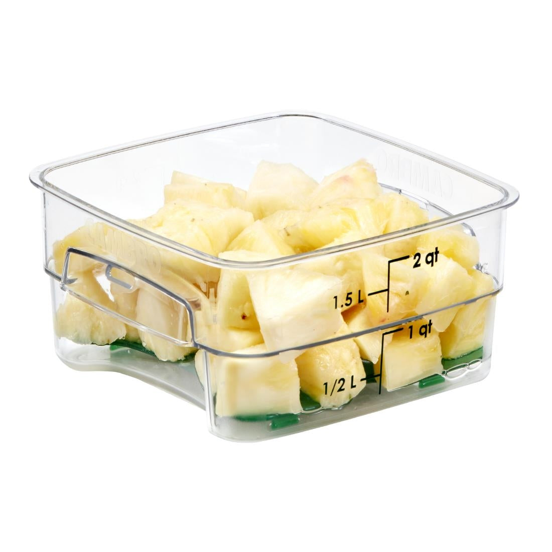 Cambro Fresh Pro Square Container Polycarbonate - Clear - 1.9Ltr • PAS-CU136