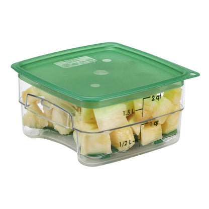 Cambro Fresh Pro Square Container Polycarbonate - Clear - 1.9Ltr • PAS-CU136