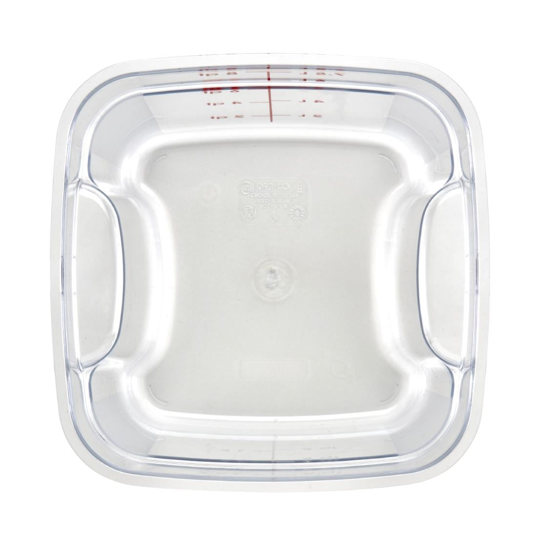 Cambro Fresh Pro Square Container Polycarbonate - Clear - 7,6Ltr • PAS-CU139