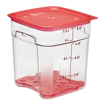 Cambro Fresh Pro Square Container Polycarbonate - Clear - 7,6Ltr • PAS-CU139