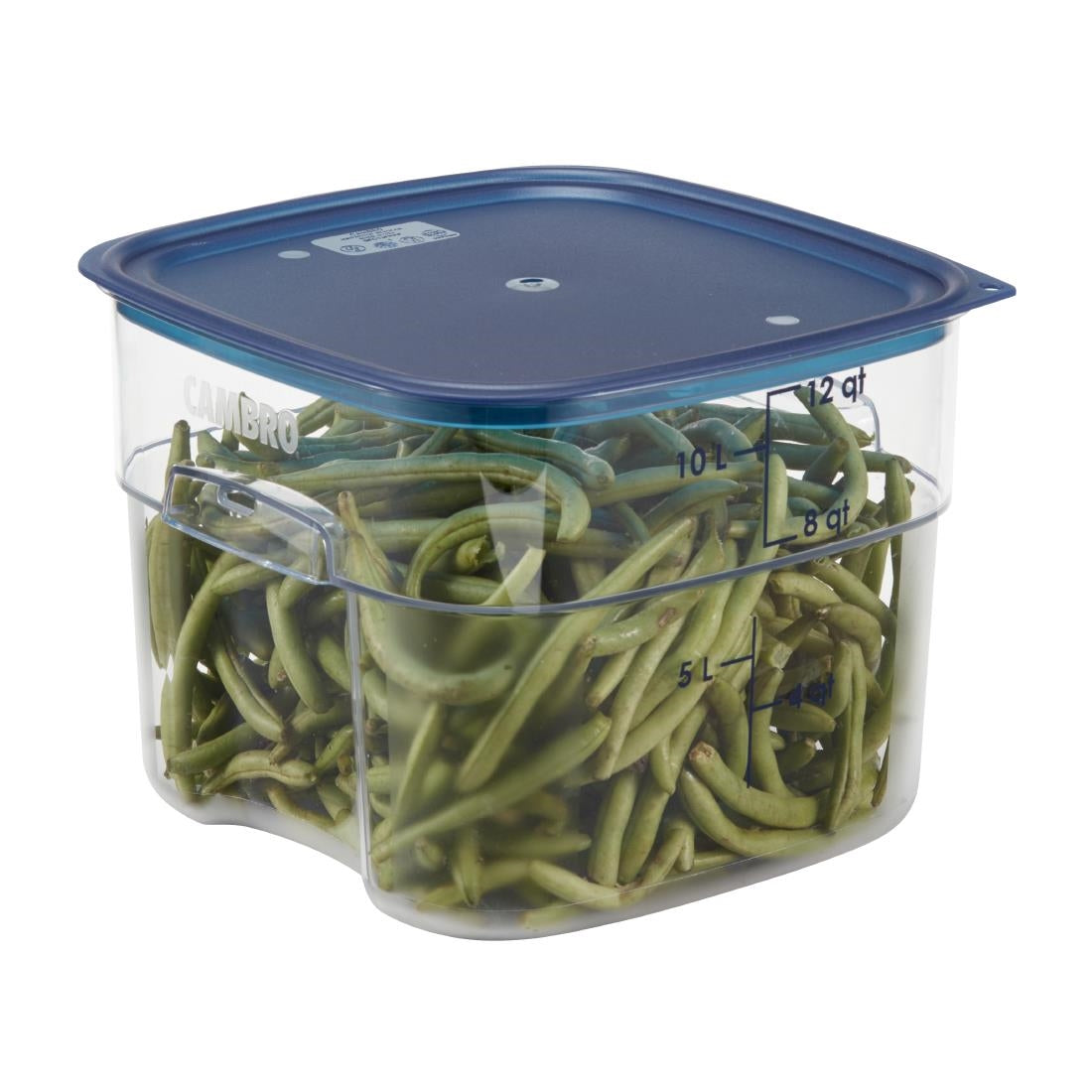 Cambro Fresh Pro Square Container Polycarbonate - Clear - 11.4Ltr • PAS-CU140