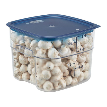 Cambro Fresh Pro Square Container Polycarbonate - Clear - 11.4Ltr • PAS-CU140