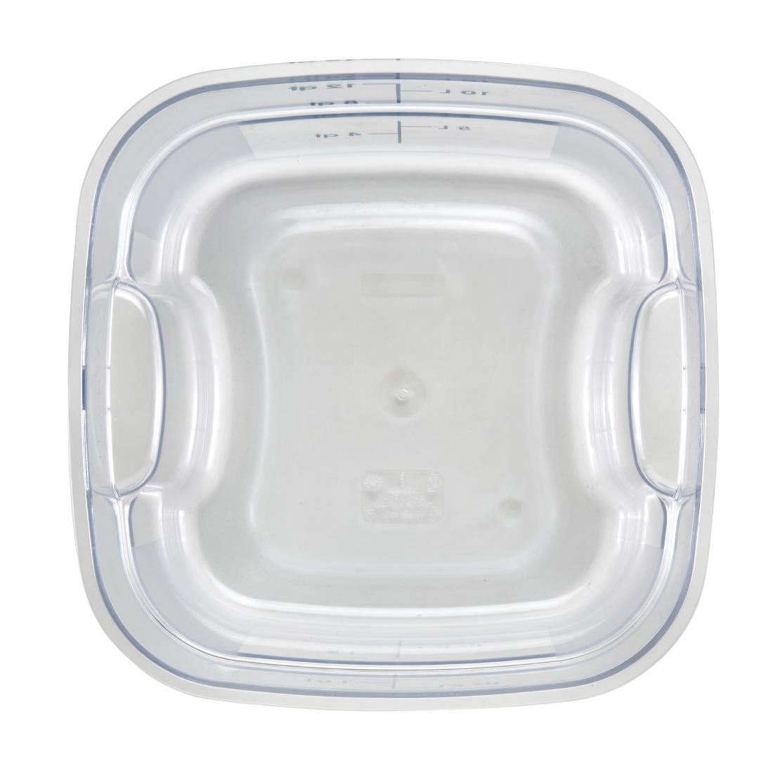 Cambro Fresh Pro Square Container Polycarbonate - Clear - 11.4Ltr • PAS-CU140