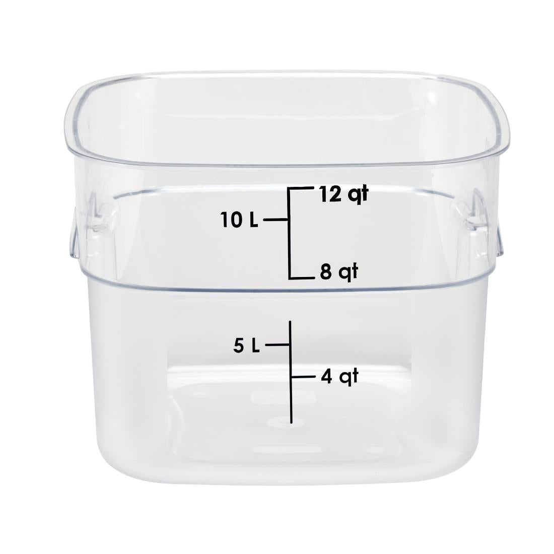 Cambro Fresh Pro Square Container Polycarbonate - Clear - 11.4Ltr • PAS-CU140