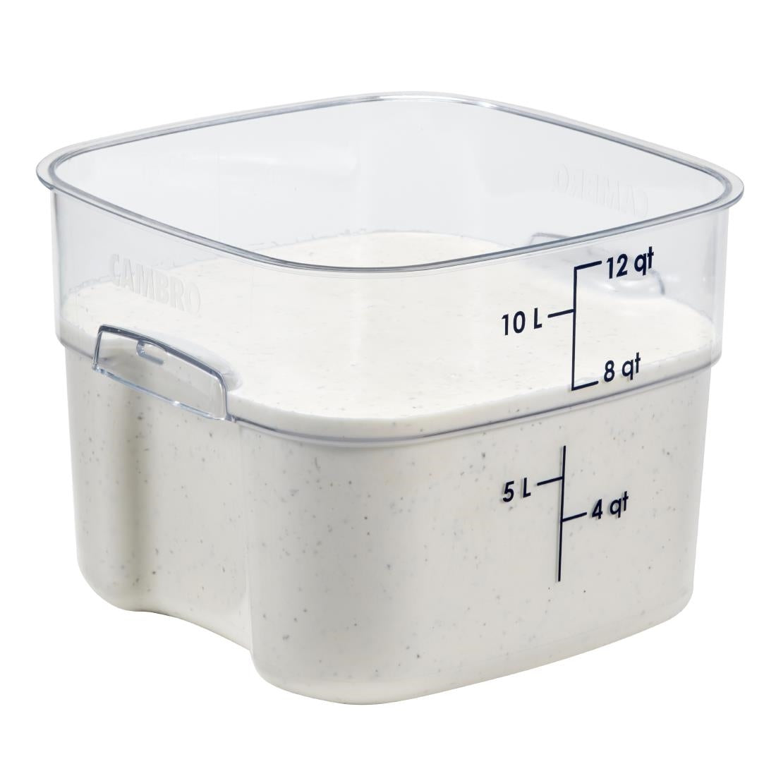 Cambro Fresh Pro Square Container Polycarbonate - Clear - 11.4Ltr • PAS-CU140