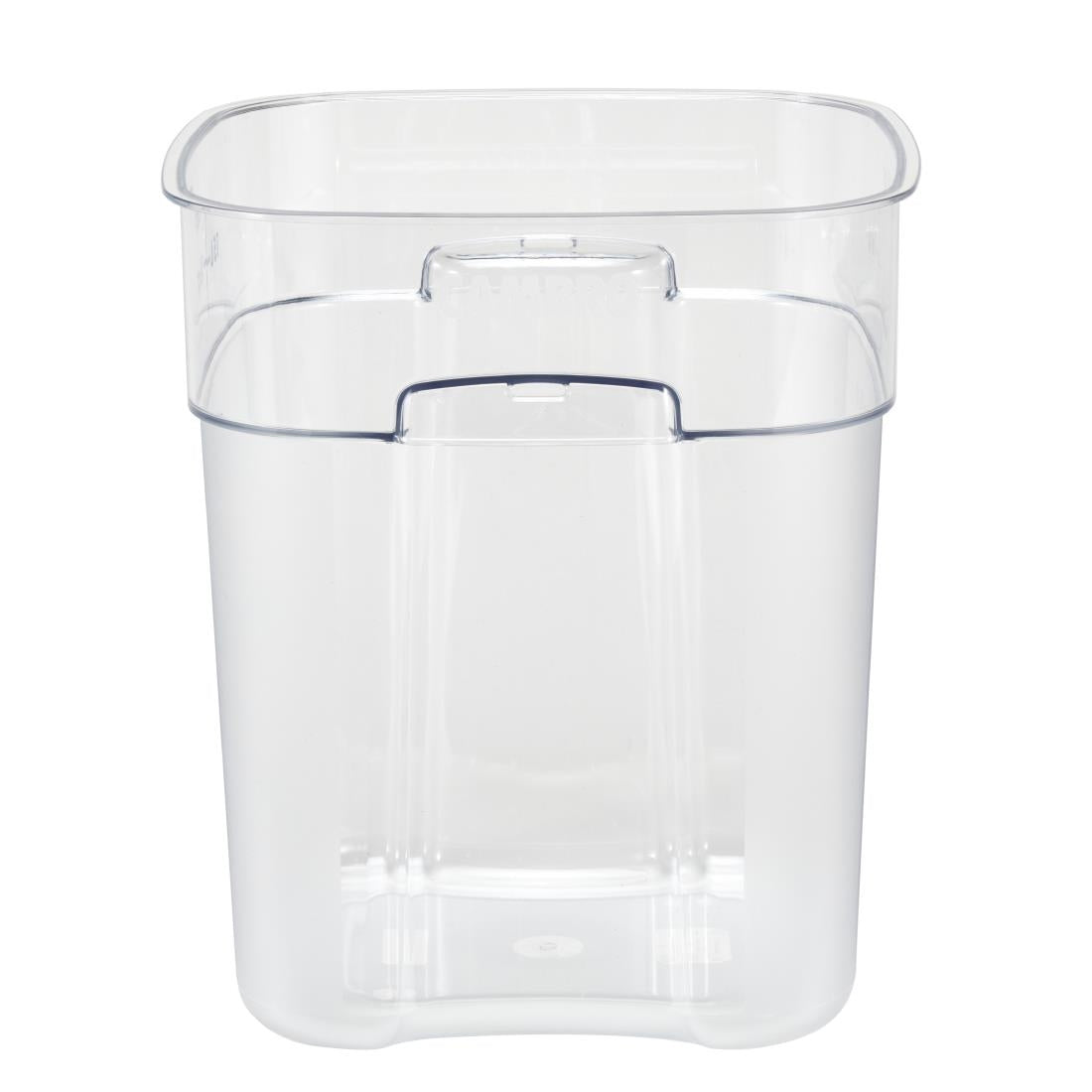 Cambro Fresh Pro Square Container Polycarbonate - Clear - 17.2Ltr • PAS-CU141