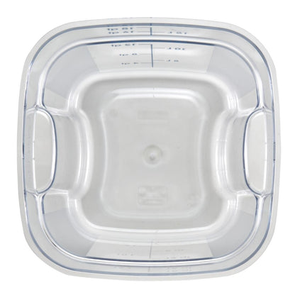 Cambro Fresh Pro Square Container Polycarbonate - Clear - 17.2Ltr • PAS-CU141