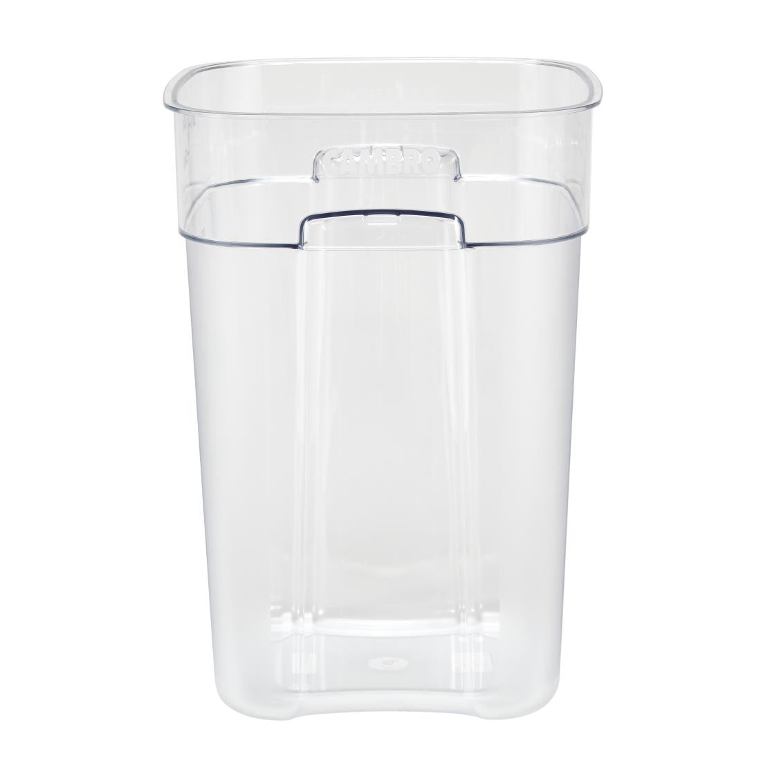 Cambro Fresh Pro Square Container Polycarbonate - Clear - 20.8Ltr • PAS-CU142