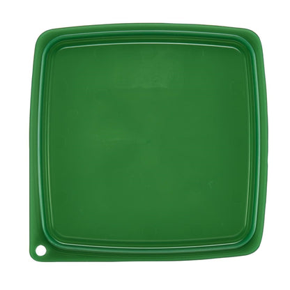 Cambro Lid to fit Fresh Pro Square Containers - Green - 1.9Ltr & 3.8Ltr • PAS-CU144