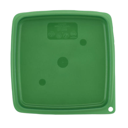 Cambro Lid to fit Fresh Pro Square Containers - Green - 1.9Ltr & 3.8Ltr • PAS-CU144
