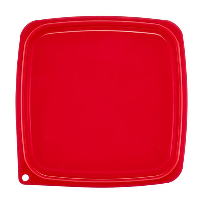 Cambro Lid to fit Fresh Pro Square Containers - Red - 5.7Ltr & 7.6Ltr • PAS-CU145
