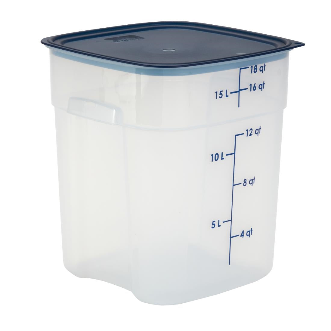 Cambro Lid to fit Fresh Pro Square containers - Blue - 11.4Ltr, 17.2tr & 20.8Ltr • PAS-CU146