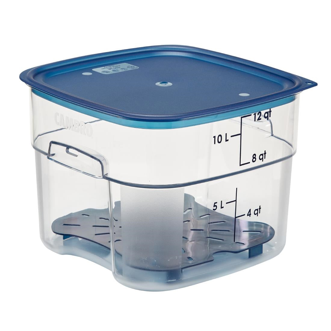 Cambro Lid to fit Fresh Pro Square containers - Blue - 11.4Ltr, 17.2tr & 20.8Ltr • PAS-CU146