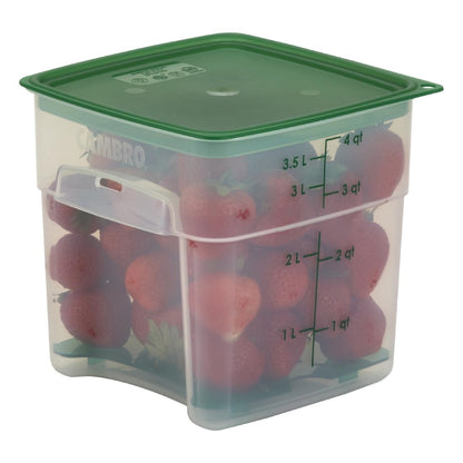 Cambro Drain Shelf for Fresh Pro Square Containers - Green - 1.9Ltr & 3.8Ltr • PAS-CU147