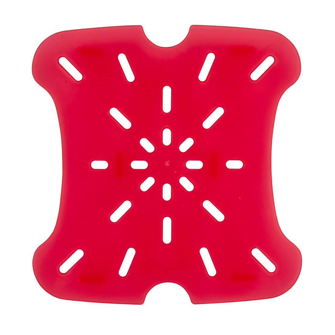 Cambro Drain Shelf for Fresh Pro Square Containers - Red - 5.7 &7,6Ltr • PAS-CU148