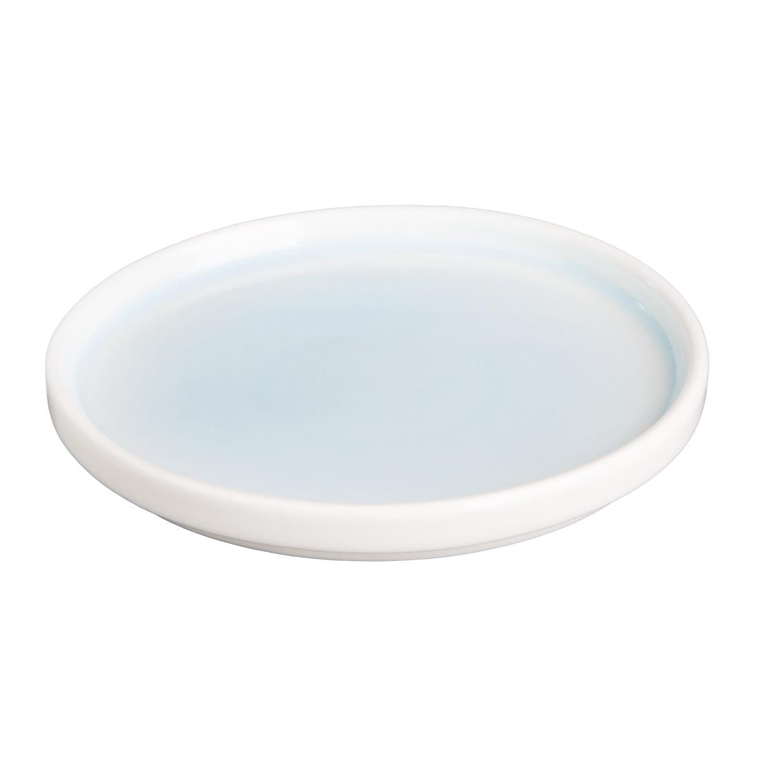 Olympia Fondant Plate Aqua - 152mm 6" (6 Pack) • PAS-CU171