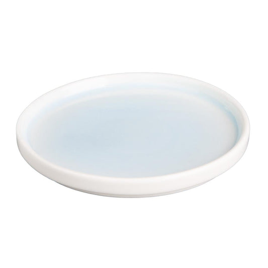 Olympia Fondant Plate Aqua - 152mm 6" (6 Pack) • PAS-CU171