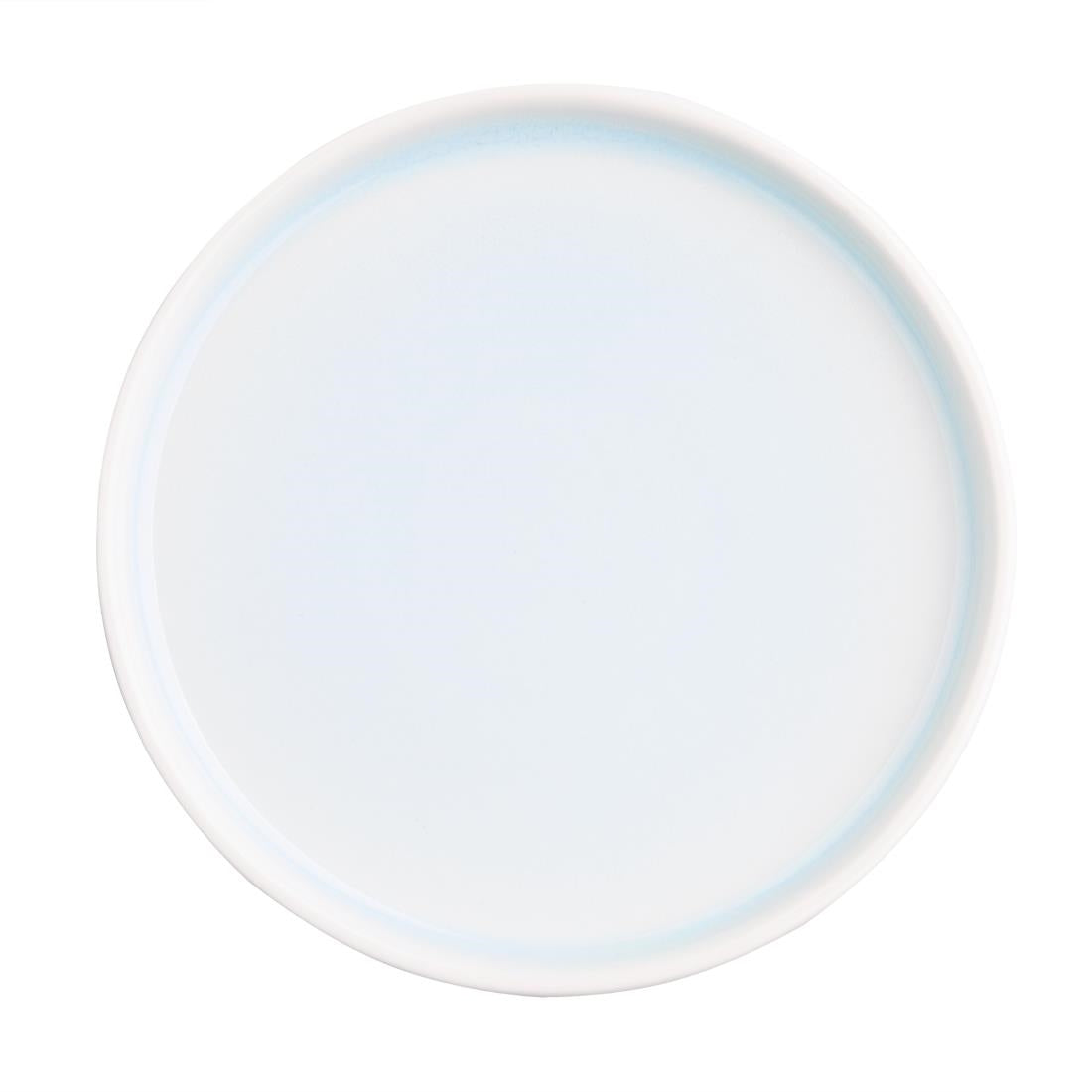 Olympia Fondant Plate Aqua - 152mm 6" (6 Pack) • PAS-CU171