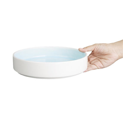 Olympia Fondant Bowl Aqua - 215mm (4 Pack) (Pack of 4) • PAS-CU174