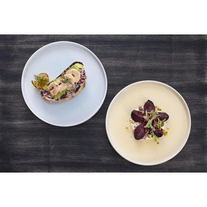 Olympia Fondant Plate Lemon - 270mm 10 2/3" (4 Pack) • PAS-CU416