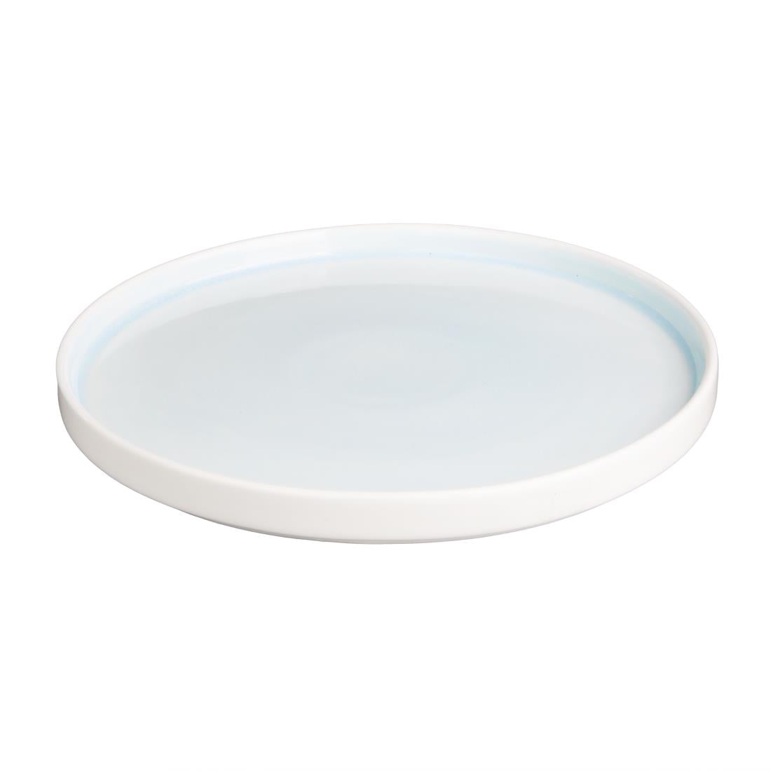 Olympia Fondant Plate Aqua - 270mm 10 2/3" (4 Pack) • PAS-CU176