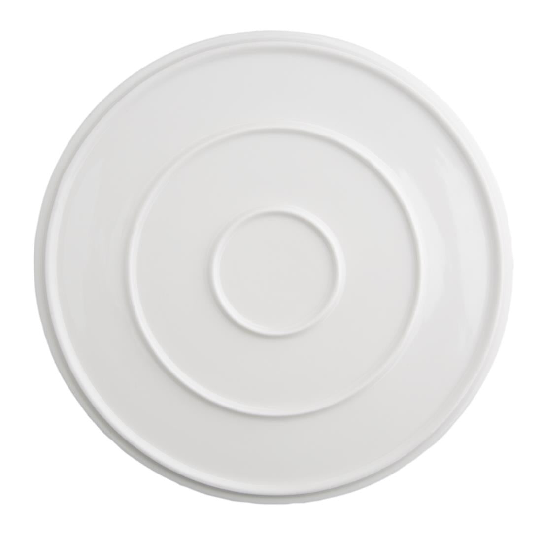 Olympia Fondant Plate Aqua - 270mm 10 2/3" (4 Pack) • PAS-CU176