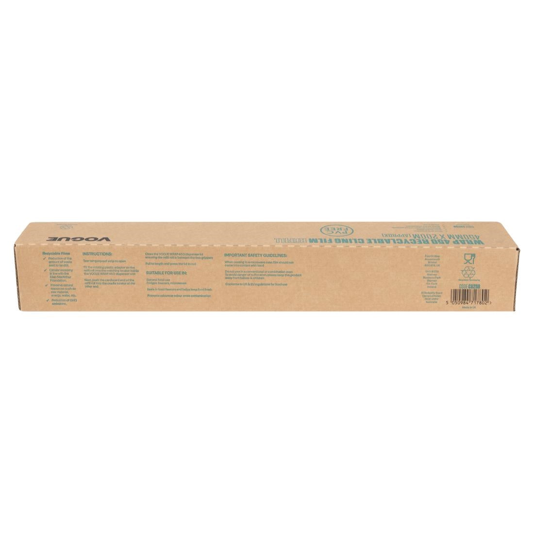 Vogue Wrap 450 Eco Cling Refill Bundle with Free Dispenser • PAS-SA785