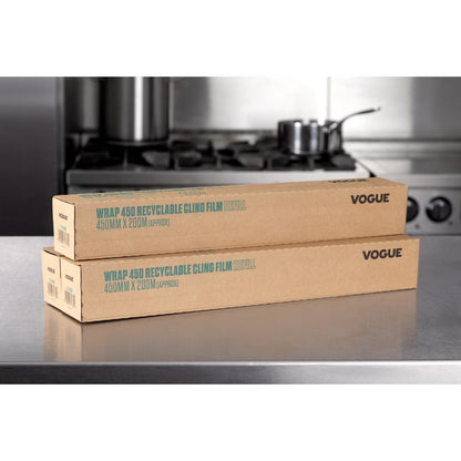 Vogue Wrap450 Eco Cling Film Refill (3 Pack) (Pack Quantity: 3 | Fits the Vogue Wrap 450 | PVC free) • PAS-CU258