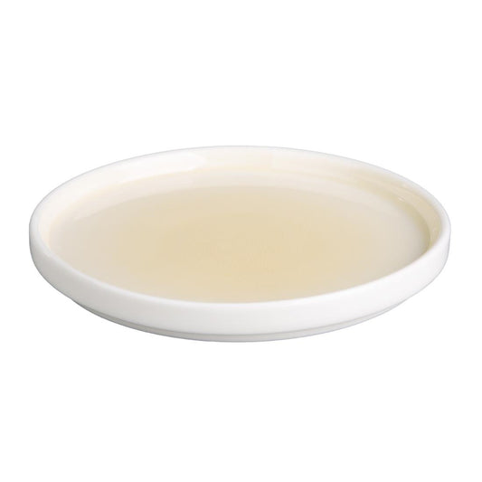 Olympia Fondant Plate Lemon - 152mm 6" (6 Pack) (156(Ø)x19(H)mm. Pack Quantity: 6) • PAS-CU411