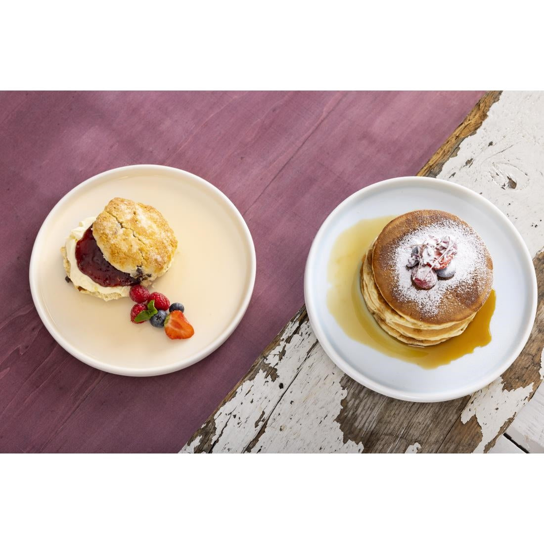 Olympia Fondant Plate Lemon - 215mm 8 1/2" (6 Pack) • PAS-CU415