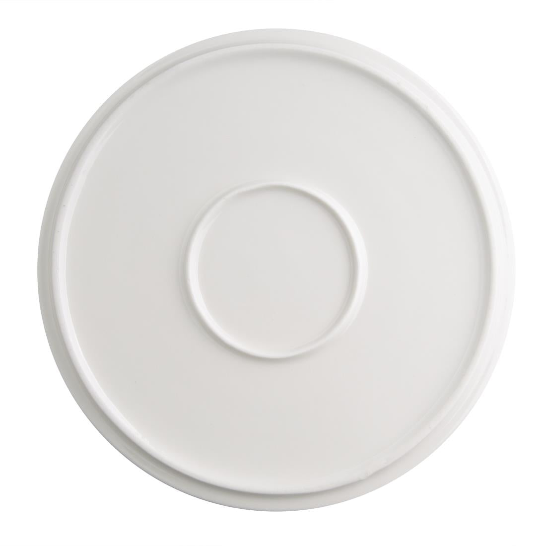 Olympia Fondant Plate Lemon - 215mm 8 1/2" (6 Pack) • PAS-CU415