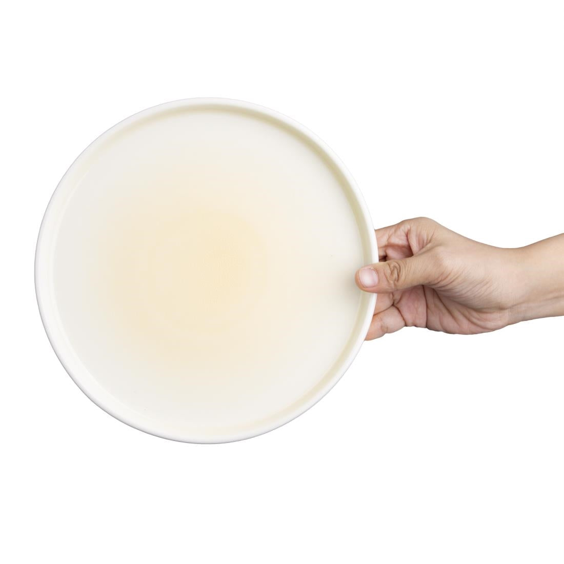 Olympia Fondant Plate Lemon - 215mm 8 1/2" (6 Pack) • PAS-CU415