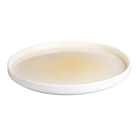 Olympia Fondant Plate Lemon - 270mm 10 2/3" (4 Pack) • PAS-CU416