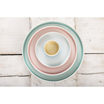 Olympia Fondant Plate Pink - 215mm 8 1/2" (6 Pack) • PAS-CU451