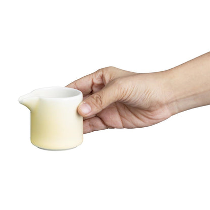 Olympia Fondant Milk Jug Lemon - 100ml 3 1/3fl oz (12 Pack) (55(Ø)x56(H)mm. Pack Quantity: 12) • PAS-CU420