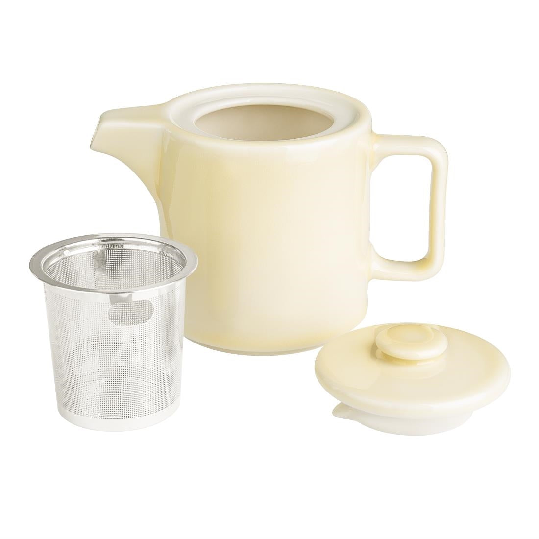 Olympia Fondant Tea Pot Lemon - 450ml 15 1/5fl oz (2 Pack) • PAS-CU421