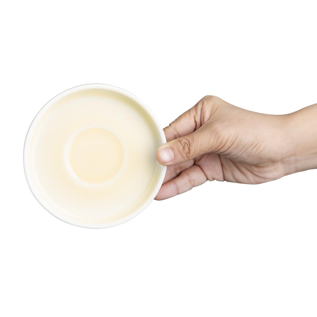 Olympia Fondant Saucer Lemon - 115mm (6 Pack) (Pack of 6) • PAS-CU423