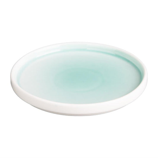 Olympia Fondant Plate Mint - 152mm 6" (6 Pack) (156(Ø)x19(H)mm. Pack Quantity: 6) • PAS-CU429