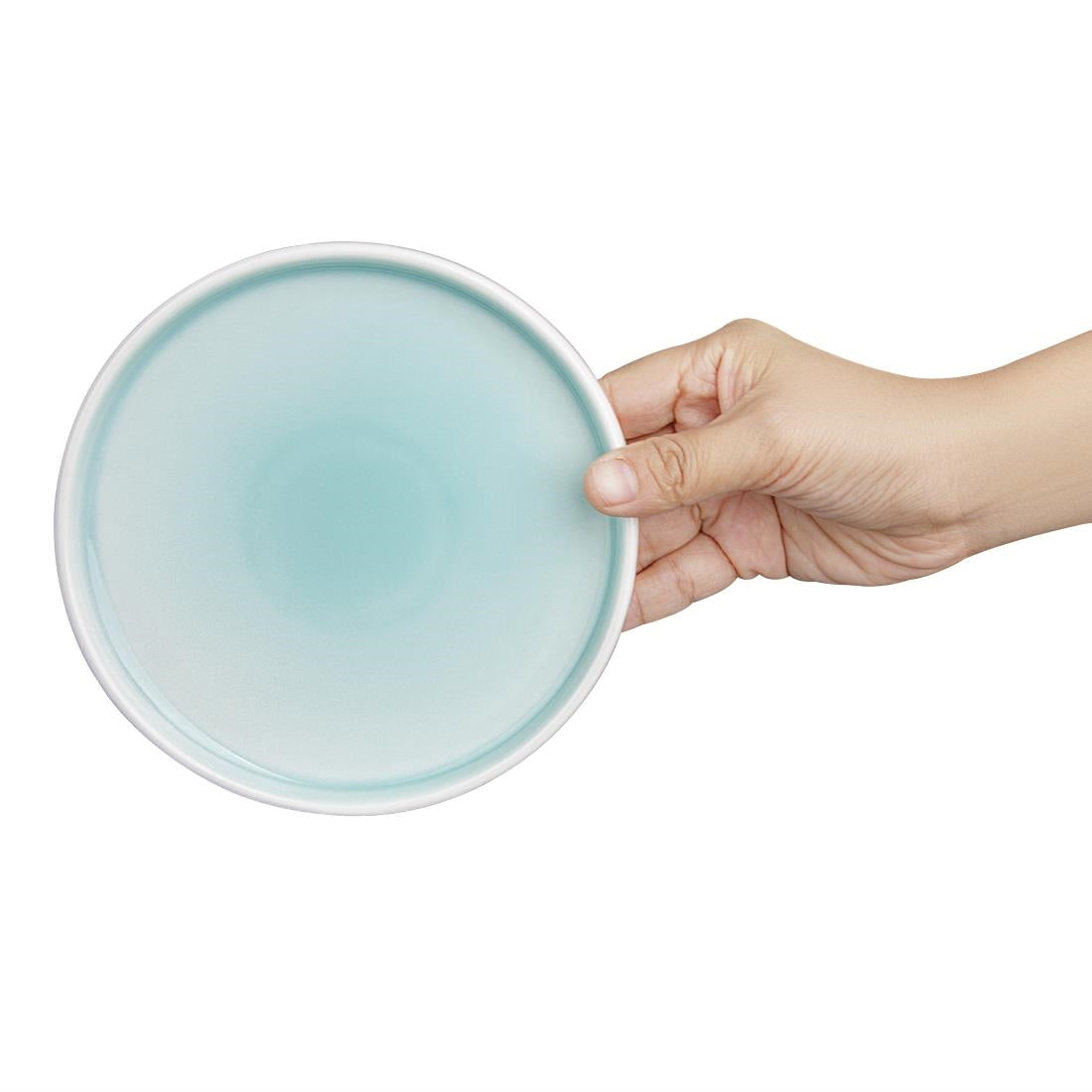 Olympia Fondant Plate Mint - 152mm 6" (6 Pack) (156(Ø)x19(H)mm. Pack Quantity: 6) • PAS-CU429