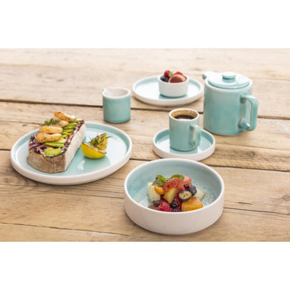 Olympia Fondant Saucer Mint - 115mm (6 Pack) (Pack of 6) • PAS-CU441
