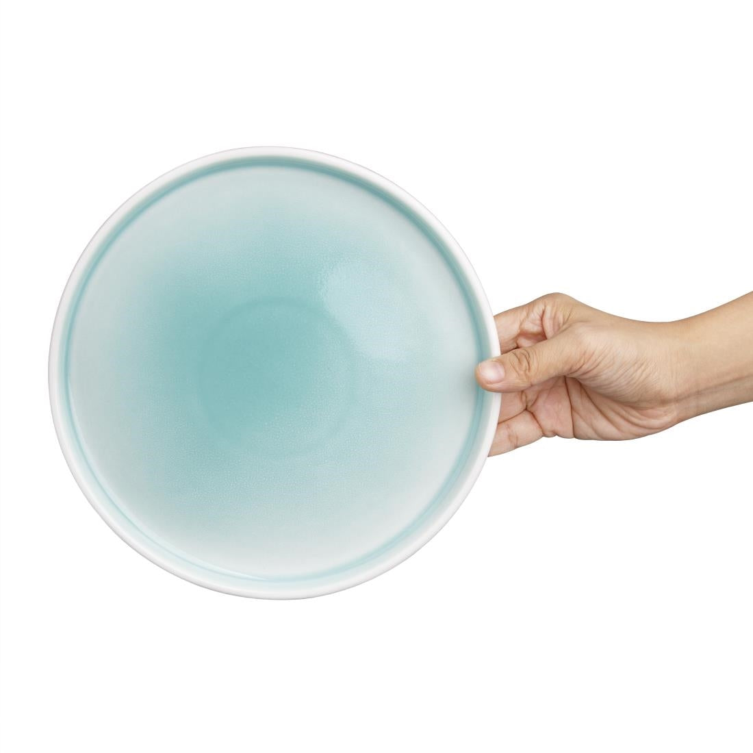 Olympia Fondant Plate Mint - 215mm 8 1/2" (6 Pack) • PAS-CU433