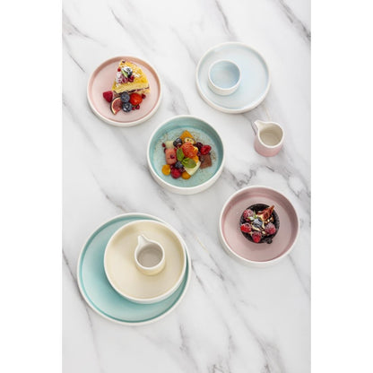 Olympia Fondant Milk Jug Lemon - 100ml 3 1/3fl oz (12 Pack) (55(Ø)x56(H)mm. Pack Quantity: 12) • PAS-CU420