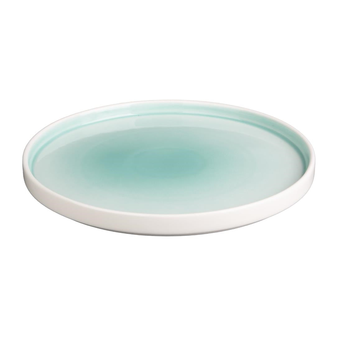 Olympia Fondant Plate Mint - 270mm 10 2/3" (4 Pack) • PAS-CU434