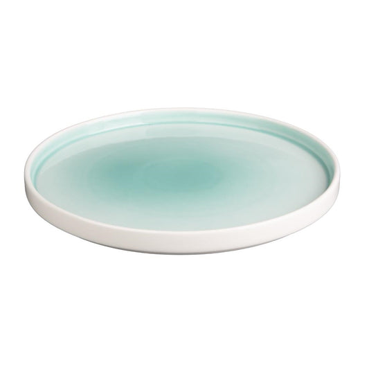 Olympia Fondant Plate Mint - 270mm 10 2/3" (4 Pack) • PAS-CU434
