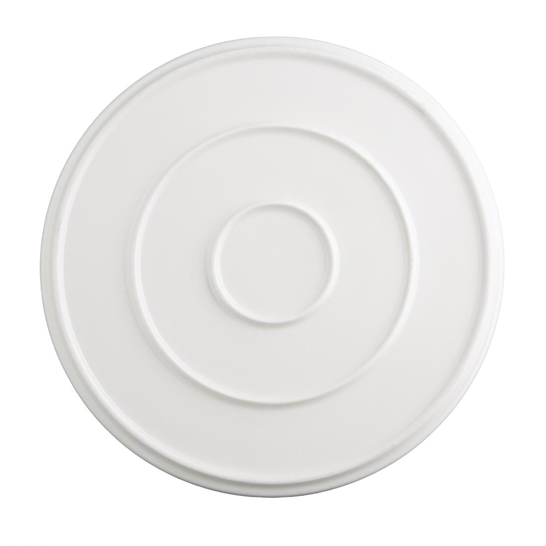 Olympia Fondant Plate Mint - 270mm 10 2/3" (4 Pack) • PAS-CU434